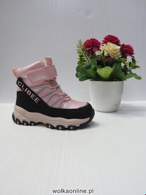 Botki Dziecięce HB360 PINK/BLACK 26-31