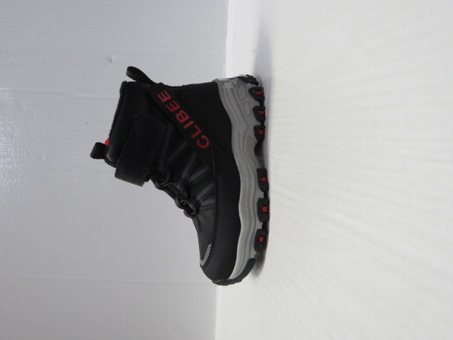 Botki Dziecięce HB360 BLACK/RED 26-31