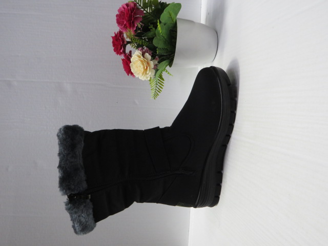 Botki Damskie H2191 BLACK 37-42 1