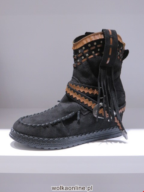 Botki Damskie JH20-77 BLACK 36-41