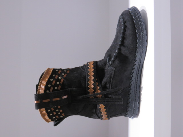 Botki Damskie JH20-77 BLACK 36-41 1