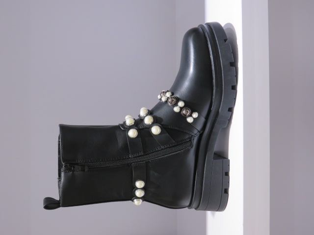 Botki Damskie 58090-1 BLACK 36-41 1