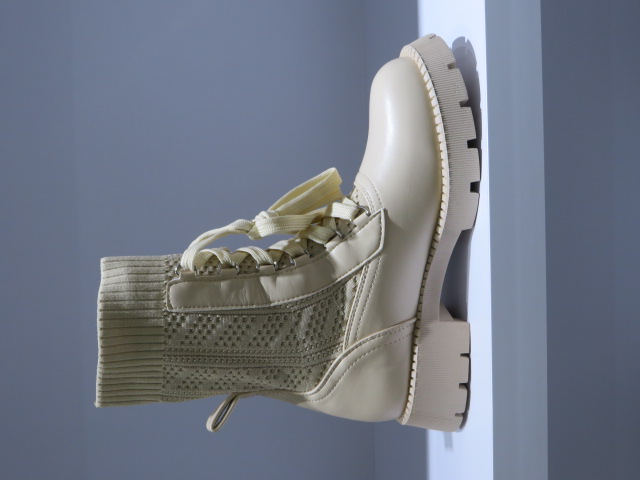 Botki Damskie 8573A BEIGE 36-41 1