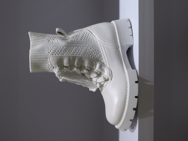 Botki Damskie 8573A WHITE 36-41