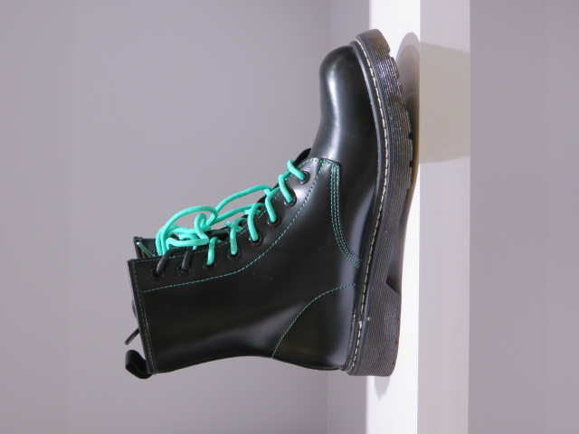 Botki Damskie JH20-581 BLACK/GREEN 36-41 1