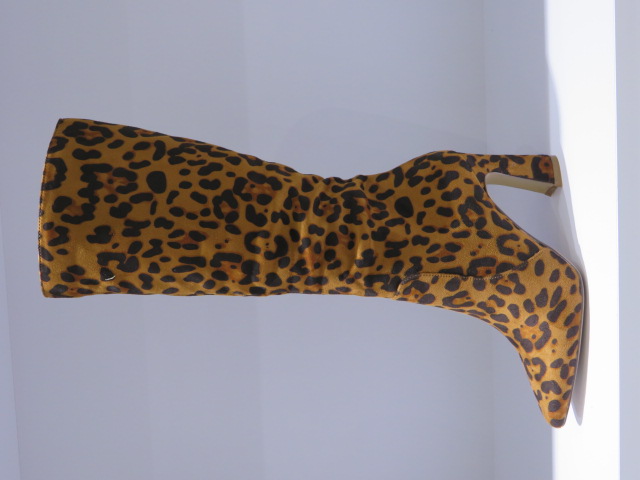 Kozaki Damskie 9550 LEOPARD 36-41