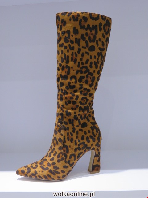 Kozaki Damskie 9550 LEOPARD 36-41