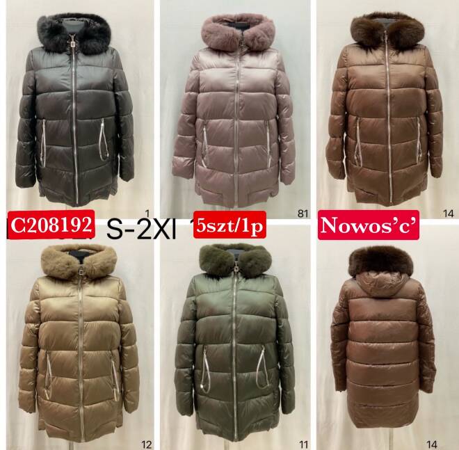 Kurtka damskie C208192 1 kolor  S-2XL