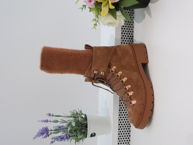 Botki Damskie 9579-1 CAMEL 36-41