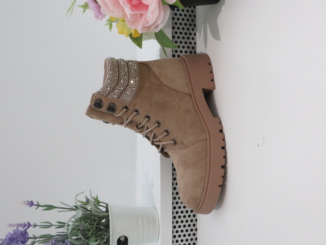 Botki Damskie 6880 KHAKI 36-41