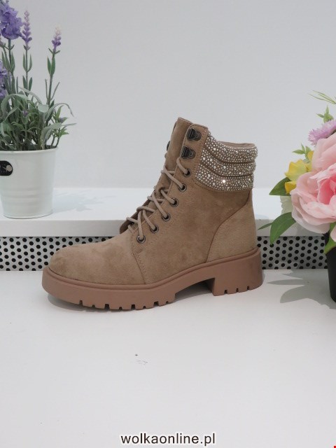 Botki Damskie 6880 KHAKI 36-41