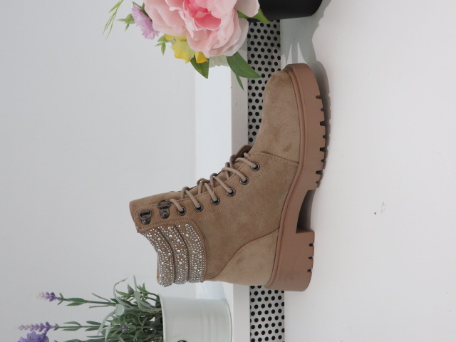 Botki Damskie 6880 KHAKI 36-41 1