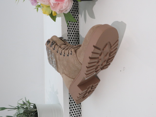 Botki Damskie 6880 KHAKI 36-41 2