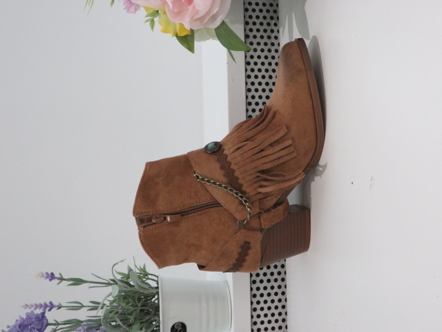 Botki Damskie 9573A CAMEL 36-41 1