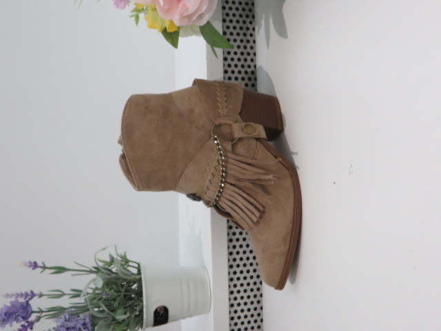 Botki Damskie 9573A KHAKI 36-41