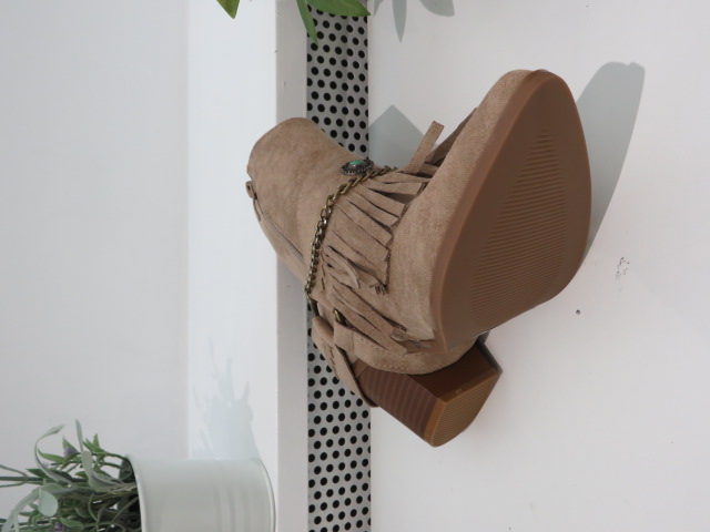 Botki Damskie 9573A KHAKI 36-41 2