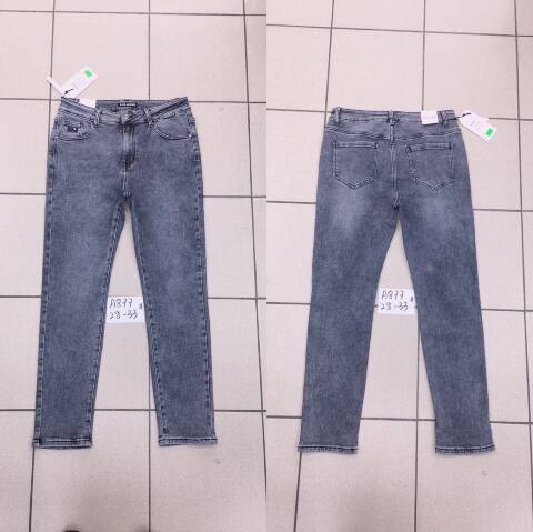 Jeansy damskie A877 1 kolor 28-33 1