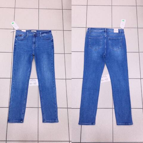 Jeansy damskie A914 1 kolor 32-38