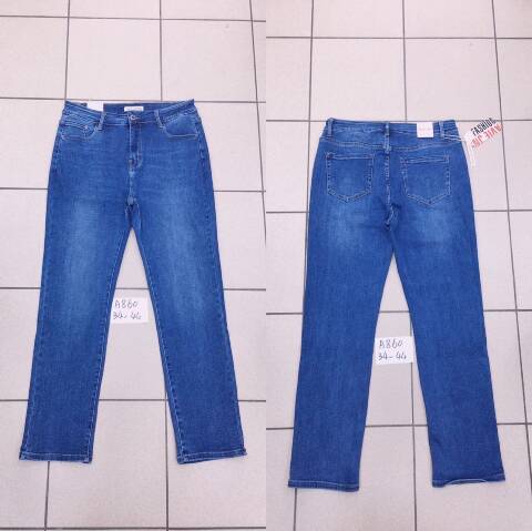 Jeansy damskie A860 1 kolor 34-44 1