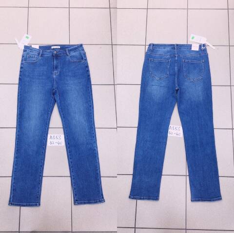 Jeansy damskie A858 1 kolor 32-40