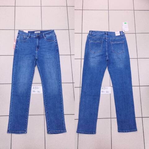 Jeansy damskie A861 1 kolor 34-44 1