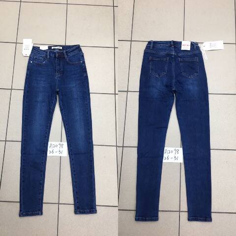 Jeansy damskie A2098 1 kolor 26-31 1