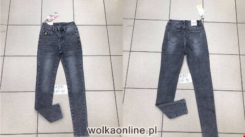 Jeansy damskie A871 1 kolor 26-31