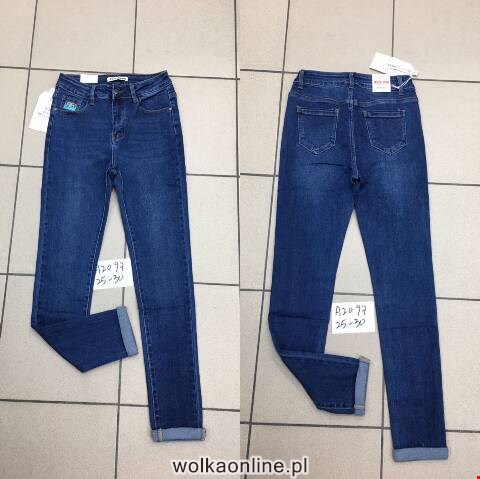 Jeansy damskie A2097 1 kolor 25-30