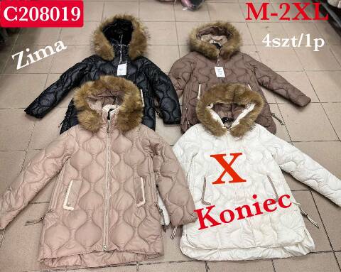 Kurtka zimowa damskie C208019 1 kolor M-2XL 1