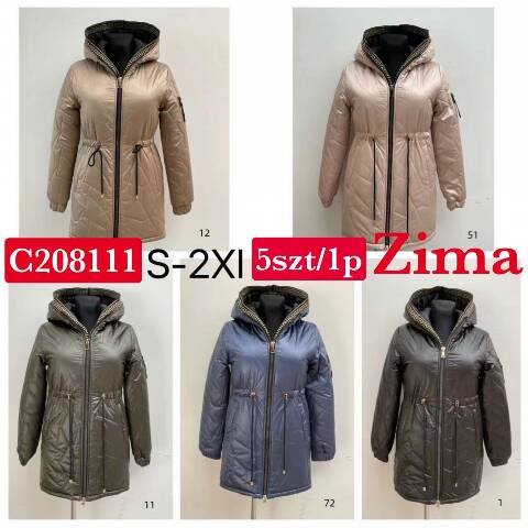 Kurtka zimowa damskie C208111 1 kolor S-2XL 1