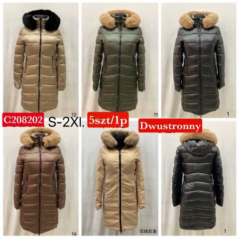Kurtka zimowa damskie C208202 1 kolor S-2XL 1