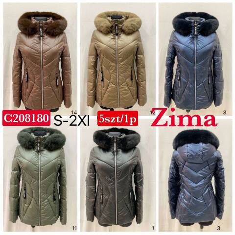 Kurtka zimowa damskie C208180 1 kolor S-2XL