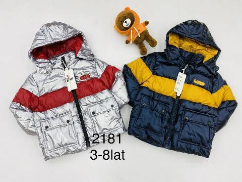 Kurtka zimowa chłopięca 2181 Mix kolor 3-8 1