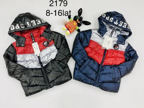 Kurtka zimowa chłopięca 2179 Mix kolor 8-16 1