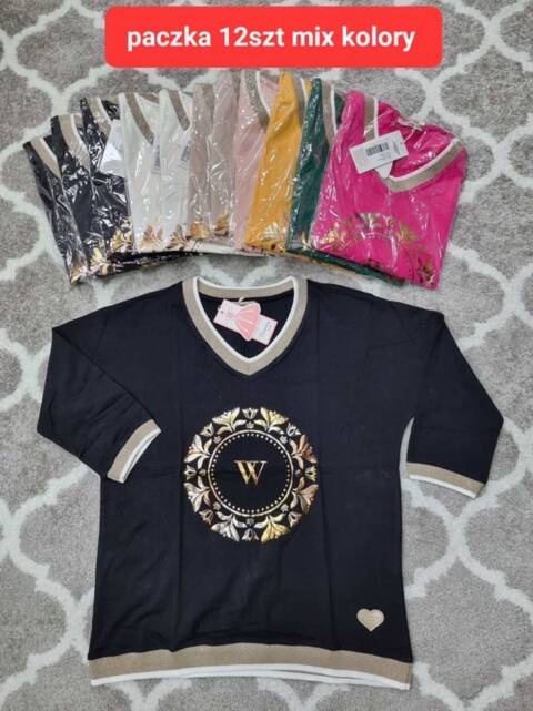 Bluza damskie 4303 Mix kolor Standard (Towar Tureckie)