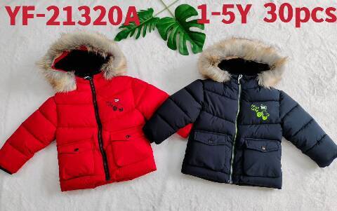 Kurtka zimowa chłopięca YF-21320A Mix kolor 1-5 1