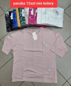 Bluza damskie 4305 Mix kolor Standard (Towar Tureckie)