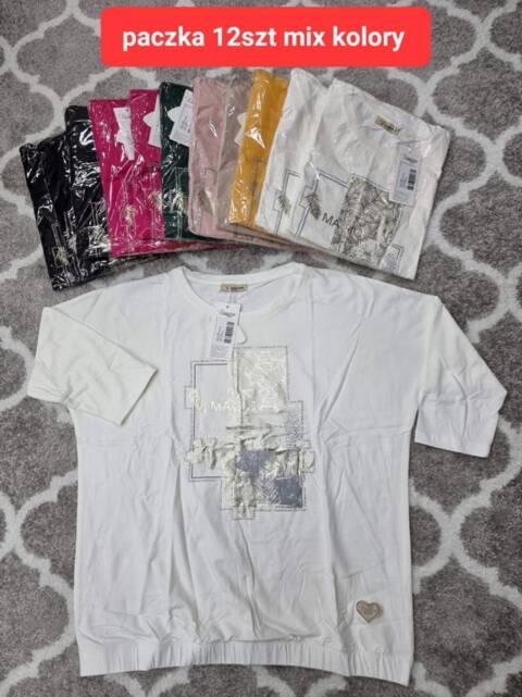 Bluza damskie 4306 Mix kolor Standard (Towar Tureckie)