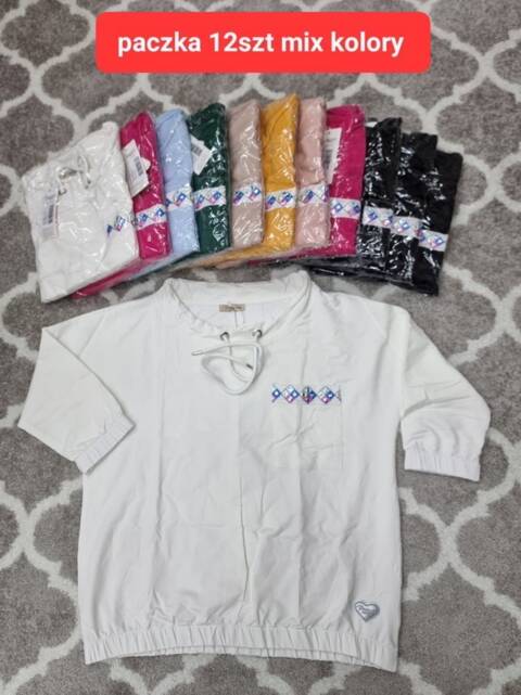 Bluza damskie 4310 Mix kolor Standard (Towar Tureckie)