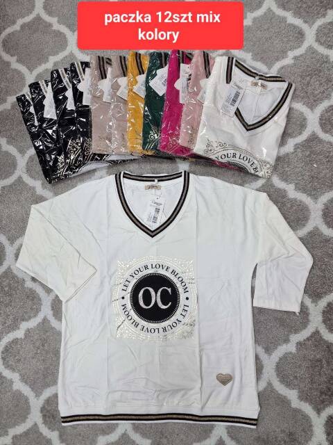 Bluza damskie 4323 Mix kolor Standard (Towar Tureckie) 1