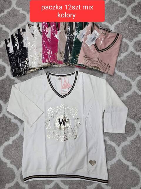 Bluza damskie 4339 Mix kolor Standard (Towar Tureckie)