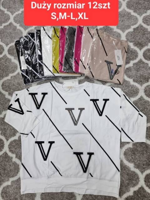 Bluza damskie 4349 Mix kolor Standard (Towar Tureckie)