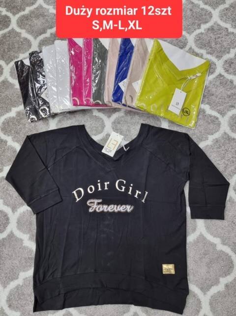 Bluza damskie 4350 Mix kolor Standard (Towar Tureckie)