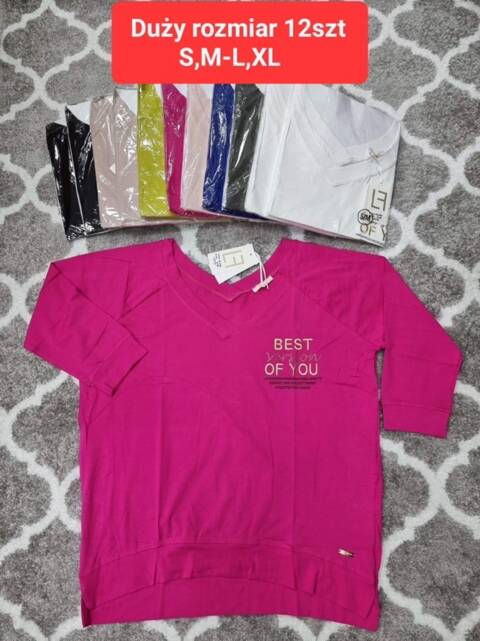 Bluza damskie 4351 Mix kolor Standard (Towar Tureckie)