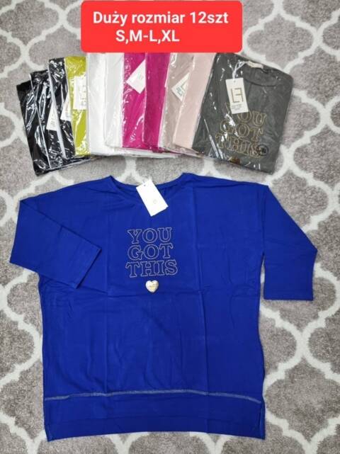 Bluza damskie 4359 Mix kolor S/M-L/XL (Towar Tureckie) 1