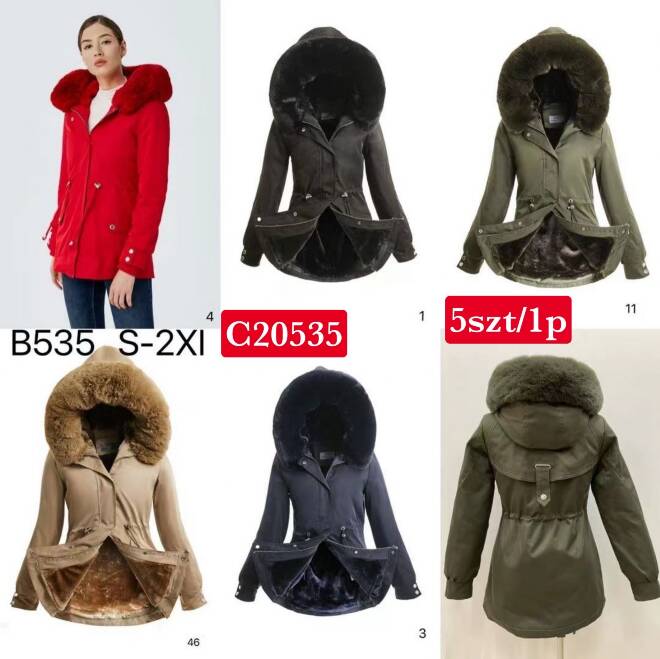 Kurtka damskie B535 1 kolor  S-2XL 1