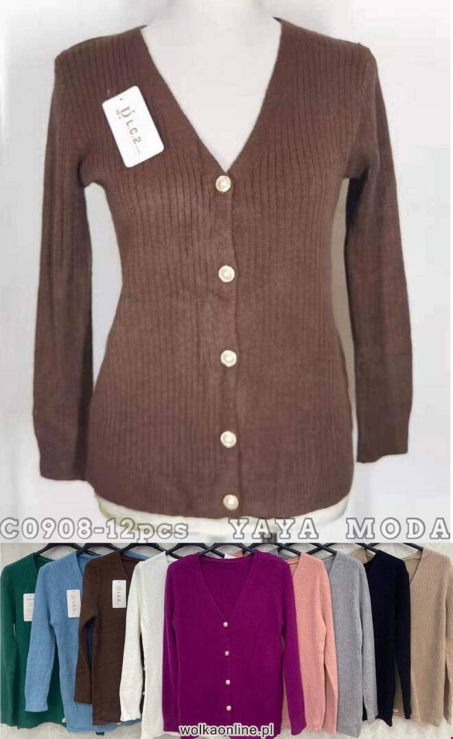 Sweter damskie C0908 Mix KOLOR  Standard
