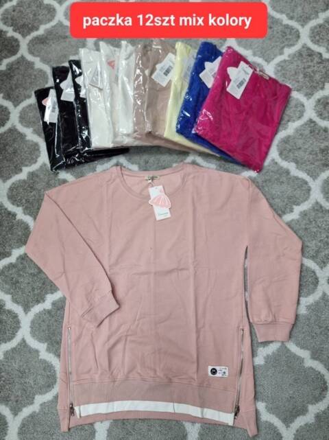 Bluza damskie 6901 Mix kolor Standard (Towar Tureckie)