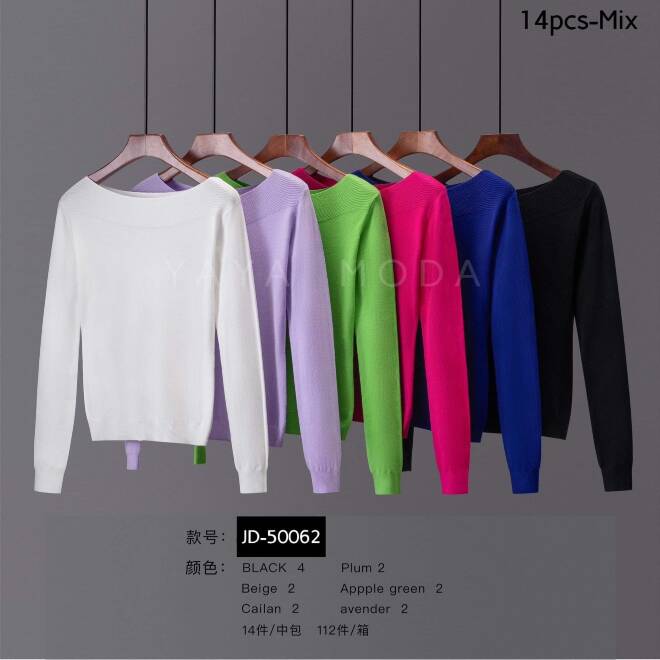 Sweter damskie JD-50062 Mix KOLOR  Standard 1