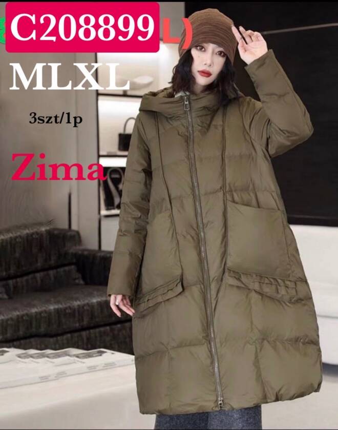 Płaszcze damskie zimowe C208899 1 kolor  M-XL 1